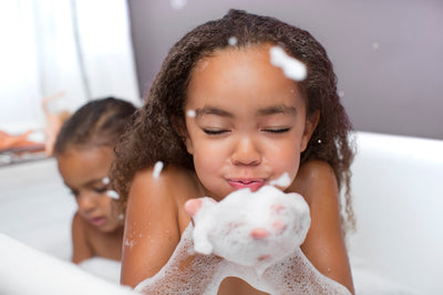 What can children learn during bath time?